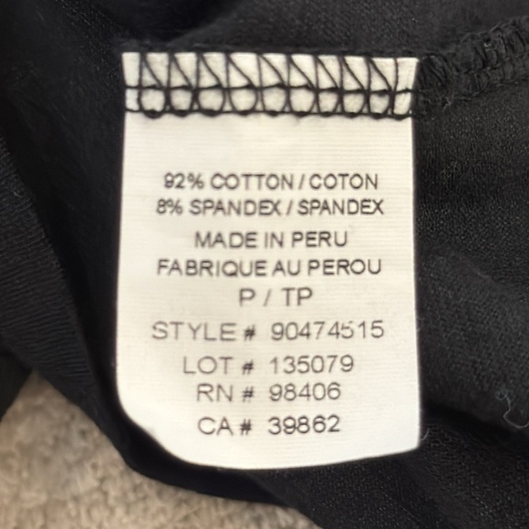 Theory Black Ruffle-Front Tank Top - Picture 6 of 7